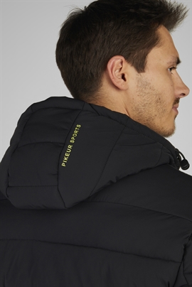 Pikeur Sports Man Quilted Vinter Herrejakke - Sort